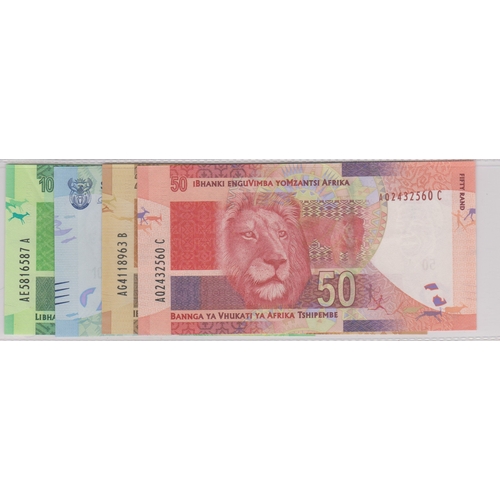 239 - South Africa - 10 Rand, 20 Rand, 50 Rand and 100 Rand, GVF/AEF (4)