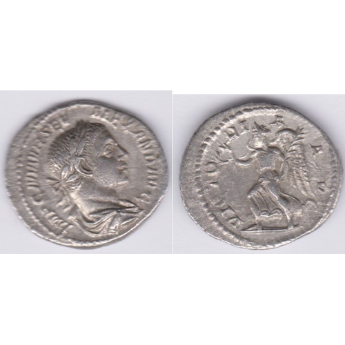 34 - Roman - Severus Alexander A.D. 222-235 rev: VICTORIA AVG, victory advancing left. very fine or bette... 