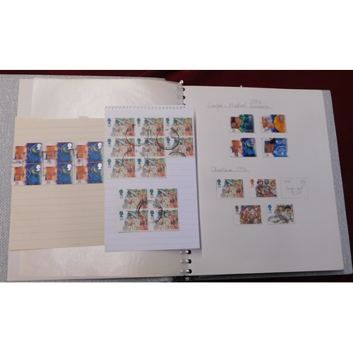 550 - Great Britain 1994-2004 Queen Elizabeth II used collection of commemoratives in a Collecta album