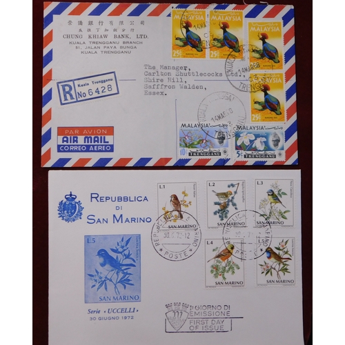 693 - Airmail covers - A nice used range with Air letters, and a range of Airmails to ok from Africa, Phil... 