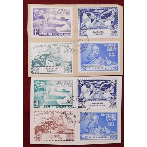 735 - British Commonwealth 1949 UPU Omnibus Issue, a quantity of odds and sets (100's)