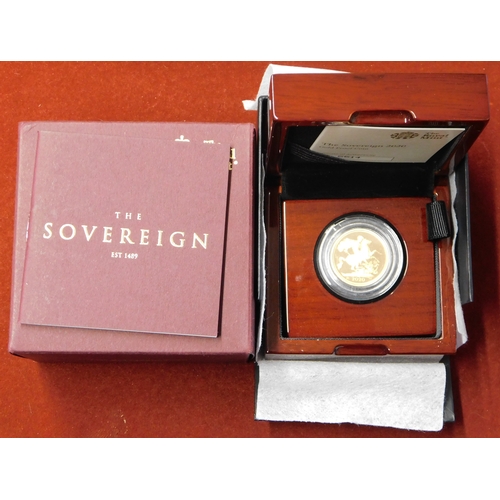 8 - Gold 2020 United Kingdom Proof Sovereign