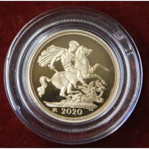 9 - Gold 2020 United Kingdom Proof Sovereign