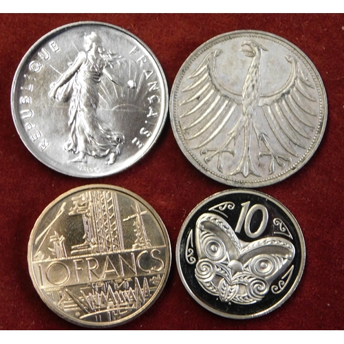 176 - Small Foreign mix some earlier and some light grade - odd silvers