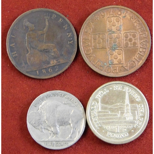 176 - Small Foreign mix some earlier and some light grade - odd silvers