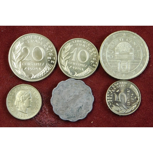 176 - Small Foreign mix some earlier and some light grade - odd silvers