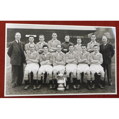 15 - Blackpool v Manchester United 1948 FA Cup Final. A magnificent selection of ephemera from the 1948 F... 