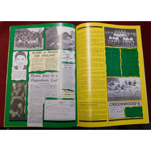 176 - A collection of 33 Norwich City home programmes 1948/49-1998/99 the vast majority being in the 1940s... 