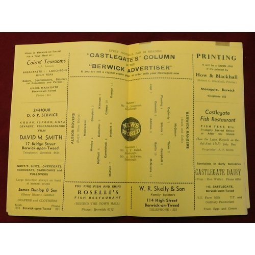 179 - A collection of 25 Scottish programmes almost all from 1950s. East Fife v Motherwell SLC Semi Final ... 