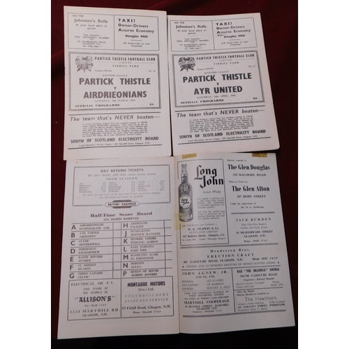 179 - A collection of 25 Scottish programmes almost all from 1950s. East Fife v Motherwell SLC Semi Final ... 