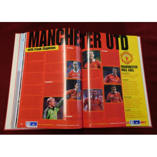 18 - Official Bound programme for the Manchester United v Newcastle United FA Cup Final 22nd May 1999. Th... 