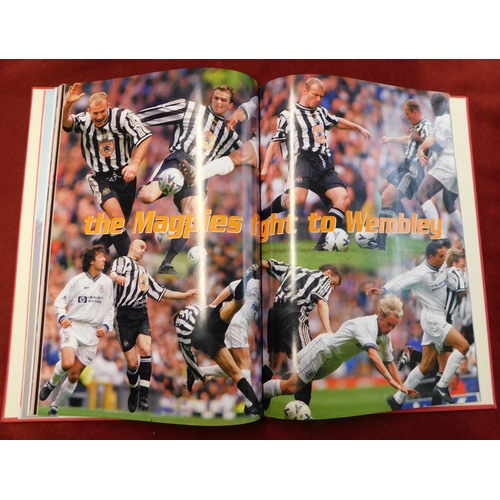 18 - Official Bound programme for the Manchester United v Newcastle United FA Cup Final 22nd May 1999. Th... 