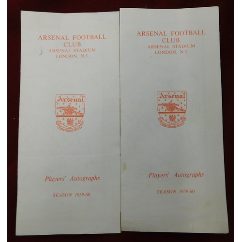 183 - A collection of 33 Football Clubs' headed notepaper from the 1950s with printed signatures of the pl... 