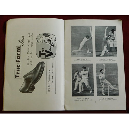 225 - A range of softbacks, with Jack Robertsons Benefit Book, Cricketers from Pakistan, Rothmans Test Cri... 