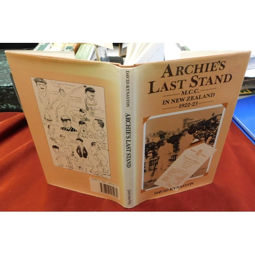 230 - Books (6) includes Arlott, Swanton and the Soul of English Cricket, Follow on, Archie's Last Stand, ... 