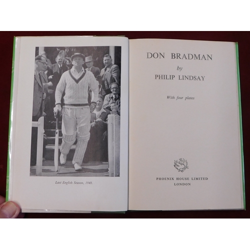 234 - Books (7) Cricketing Lives includes Maurice Tate, Plum Warner,  Len Hutton, C.B. Fry, Don Bradman, F... 