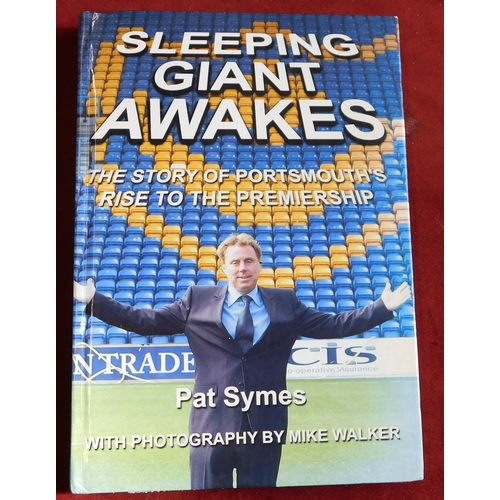 239 - Book 'Sleeping Giant Awakes', hard back fully illustrated in colour, players sign front inside cover... 