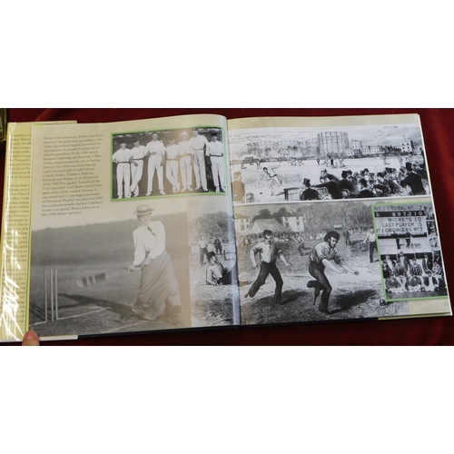 248 - Books, (8) includes (2) English Cricket by Neville Cardus,  Grounds of Appeal The Home of First Clas... 