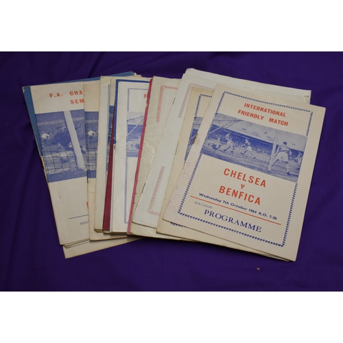 285 - A collection of 17 pirate programmes from matches in the FA Cup and in European matches in the 1960s... 