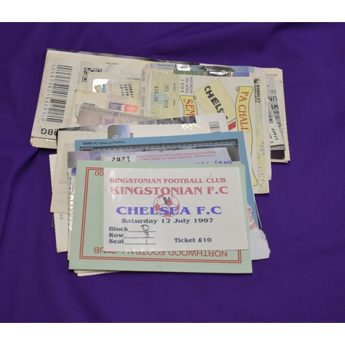 289 - A collection of 30 tickets all Chelsea away matches from 1992 to 2018 some Big Match to include FA C... 