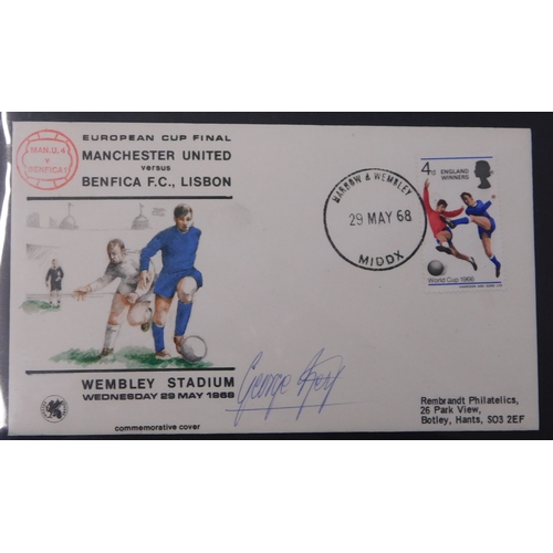 29 - European Cup Final 1968 Manchester United v Benfica. A folder of items relating to the European Cup ... 