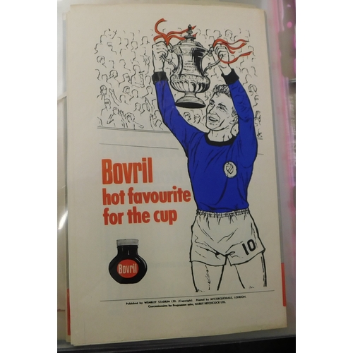 29 - European Cup Final 1968 Manchester United v Benfica. A folder of items relating to the European Cup ... 