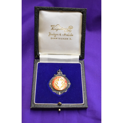 369 - An engraved League Cup Runners Up Medal presented to a Manchester United player from the 1983 Final ... 