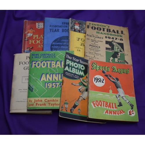 439 - Findons Football Handbook 1947-48. Playfair Annual 1948-49, Sport Association Football Year Book 194... 