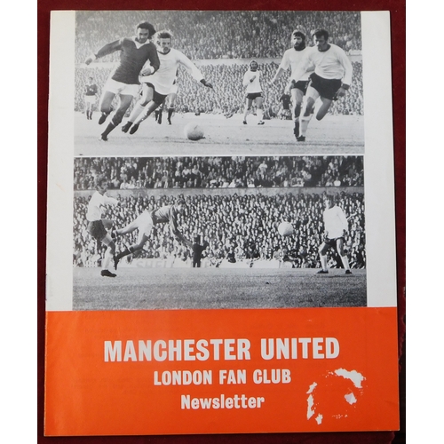 6 - A collection of 18 Manchester United fan magazines from the 1970s. There are 4 Fan Club Magazines Ja... 