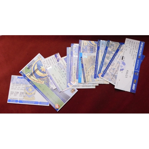 291 - A large collection of 500+ Chelsea away tickets predominantly from matches in the 1980s, 1990s, 2000... 