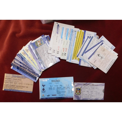 291 - A large collection of 500+ Chelsea away tickets predominantly from matches in the 1980s, 1990s, 2000... 