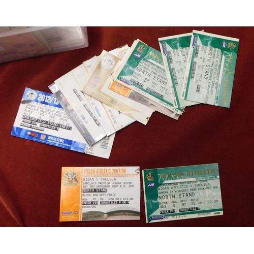 291 - A large collection of 500+ Chelsea away tickets predominantly from matches in the 1980s, 1990s, 2000... 