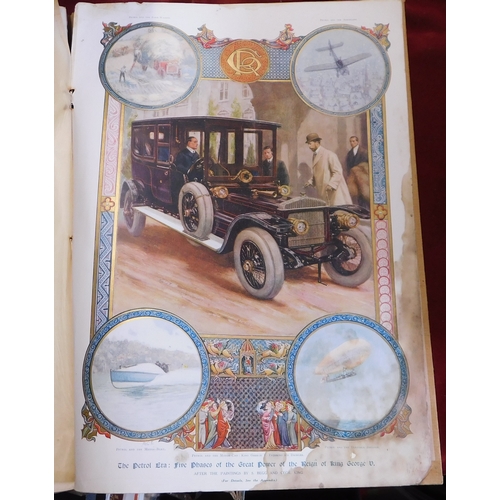 Coronation Record Number, King George V and Queen Mary, coloured ...