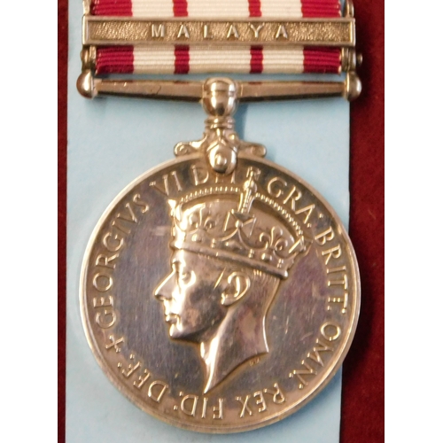 503 - British Royal Navy pair with Naval General Service Medal (GeoVI variant) with Malaya clasp and Royal... 