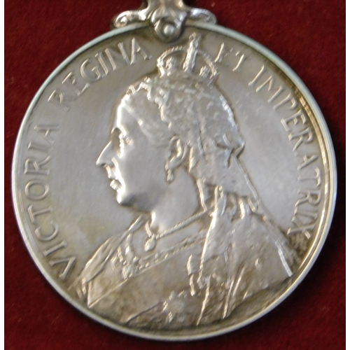 505 - British Queen's South Africa Medal with five clasps including 'South Africa 1901', 'South Africa 190... 