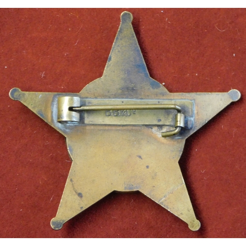 508 - German / Ottoman WWI officers Gallipoli Star. A very nice example of the German made version. Undama... 