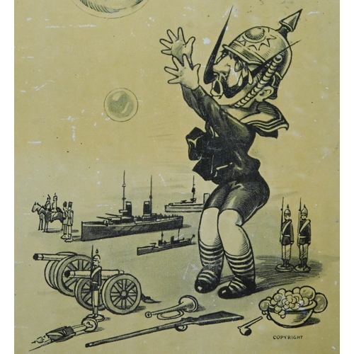 538 - British WWI Comical postcard 