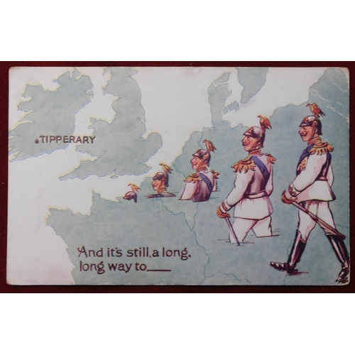 557 - WWI Postcards - Patriotic, Comic etc. (30)