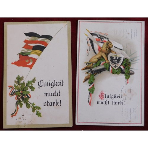 622 - WWI Postcards, 'Kaiser Bill' and other German Patriotic and Comic Postcards (5)