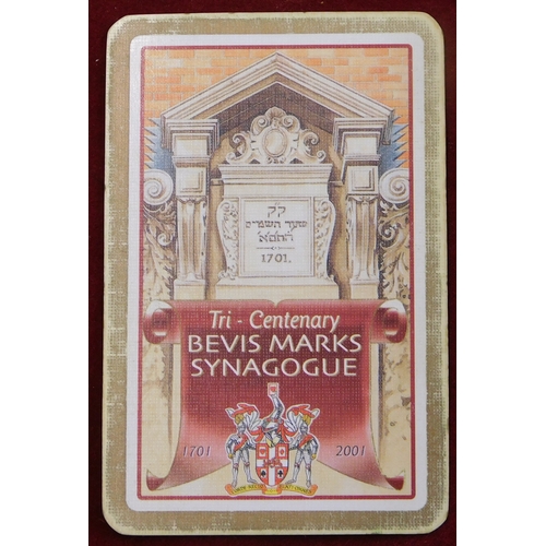 624 - Playing cards - A Belvis Marks Tri-Centenary set of two packs. Very fine in special case