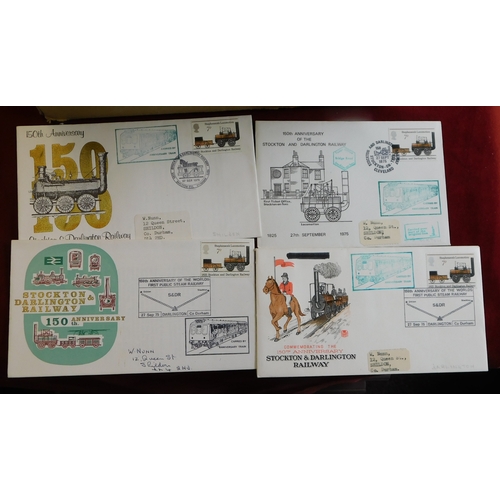 631 - Great Britain First Day Cover good clean box of 100+ 1975/76 Definitives and Commemoratives, range o... 