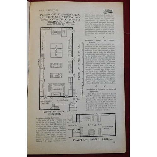 681 - 1912 Hobbies Exhibition - The Fret Workers Weekly, very fine condition