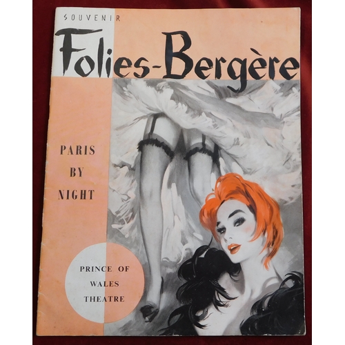 703 - Programme Folies Bergère Paris by Night Prince of Wales Theatre good condition Fascination A Gipsy V... 