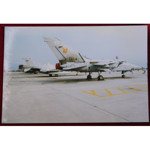 715 - Aviation photography (6 x 9) RAF Coningsby flight line photo call showing 6 images of 56 squadron To... 