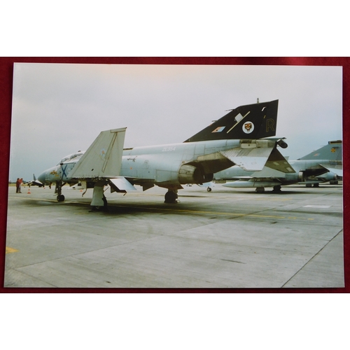 719 - Aviation Photography (6x9) group of 5 images taken on flight line at RAF Coningsby photo call showin... 