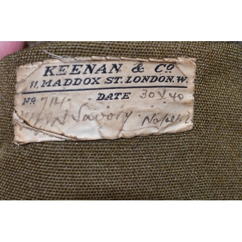 520 - British WWII Royal Norfolk Yeomanry / Artillery Officers No.2 Uniform including Jacket, trousers, sh... 