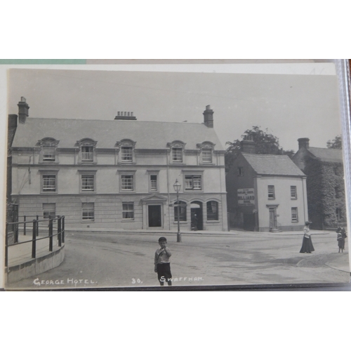 625 - Swaffham (Norfolk) - A lifetime fine collection in an album with a wide range of good postcards of t... 