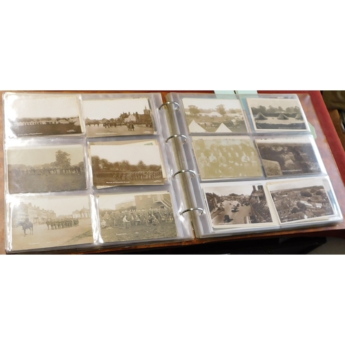 625 - Swaffham (Norfolk) - A lifetime fine collection in an album with a wide range of good postcards of t... 