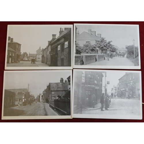 875 - Another Look at Fakenham produced by Jim Baldwin with poems by Ellen Van Damme. Contains many photog... 