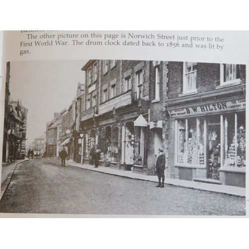 875 - Another Look at Fakenham produced by Jim Baldwin with poems by Ellen Van Damme. Contains many photog... 